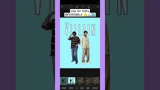 sidhhu moossewala photo editing picsart #photoediting #shorts #virlshorts #picart #editing
