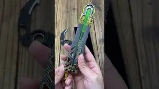 Octane heirloom balisong unboxing! #apex #unboxing #octane
