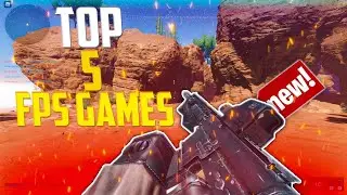 Top 5 UNDERRATED ROBLOX FPS GAMES |2022|