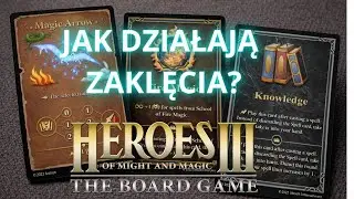 Heroes III Boardgame | Jak działaj zaklęcia?