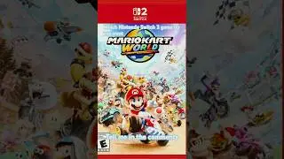 Which Nintendo Switch 2 game do you want #mariokartworld #Nintendo games #choose #kirby #marioparty