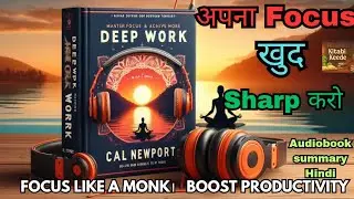Deep Work का रहस्य | Distraction-Free Success Secret ? Book Summary in Hindi #motivation #audiobook