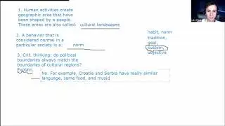 Tutoring session with Luke
