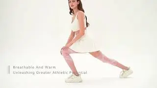 Knee Sleeve for Women | 1.32mm Ultra-Thin | Gentle Compression & Light Support