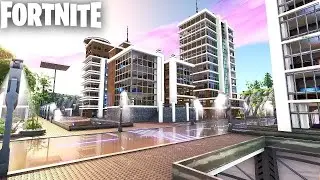 (NEW) Tilted Towers Rebuilt Futuristic In Season 9 (LIVE!) Countdown!