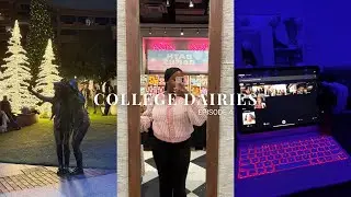   College dairies episode 4| classes, thanksgiving, girls day, pr, shopping & more