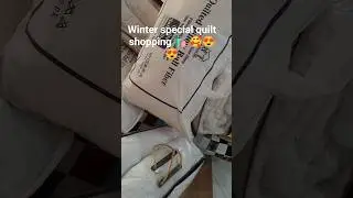 Episode 2 Online shopping series | Winter special shopping | Quilt | Best shopping | Quilt & pillows