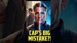 Captain America&rsquo;s Secret Mistake That Doomed the MCU! 😱🔥#usashorts #marvel #shorts
