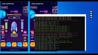 script for space adventure bot