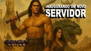 CONAN EXILES SAGA - LIVE - A Estreia Do Servidor PvE do Canal