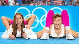 I Survived 7 GYMNASTICS Challenges You&rsquo;d NEVER Try!