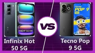 Tecno Pop 9 5G vs Infinix Hot 50 5G Detailed Comparison