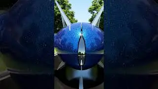 Flying Jet | Futuristic flying jet-Inspired Transformation | #shorts #transformation #short
