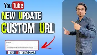 How To Set Custom URL For Youtube Channel 2022| YouTube Channel ka Custom URL Kaise Banaye