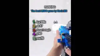 Don&rsquo;t click the sound💀 #lego #guns #Kevin183