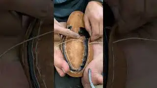 Hand-Stitched Luxury Shoes | Relaxing ASMR Leather Craft #relaxingmusic