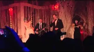 Raw: Prince William Rocks With Swift, Bon Jovi