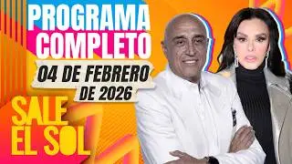 ¡Lucia Méndez da el ÚLTIMO adiós al productor, Pedro Torres! | Programa Completo Sale el Sol 4/2/26