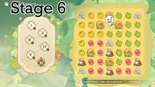 Battle Imagined Arrays-Fruit Supplement Survey: Stage 6 gameplay | Genshin event [5.7]