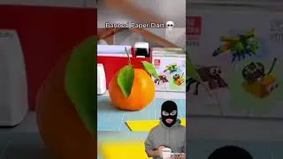 how to make a paper Blow gun😍😍#shorts #ytshorts #youtubeshoets #trending