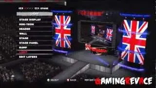 WWE 13 Create Arena - Raw UK Live Tour Arena