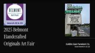 📍 Belmont Handcrafted Originals | 2025 March 22, | Art Fair Walkthrough