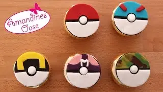 Pokemon Cupcakes | Pokeball Cupcake Topper | Pokemon Go