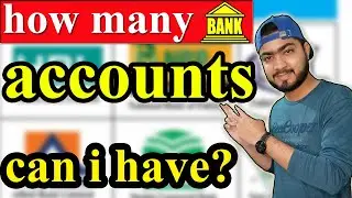 How many bank accounts can i have in Pakistan