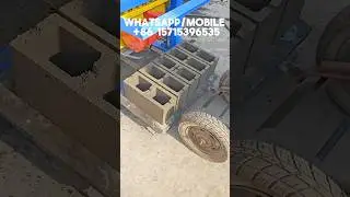 building material machinery 2025 for China 6inch block making machine in Ghana #blockmaking #blocks