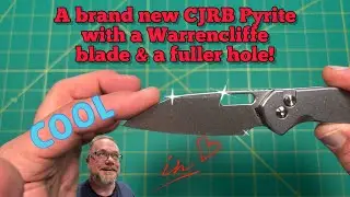 Unboxing a new CJRB provided knife… a Wharrencliffe Pyrite!