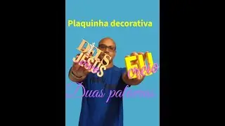 O MELHOR Estilo de Plaquinha 3D com Duas Palavras (Simples e Impactante)