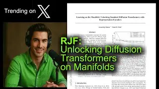 RJF: Unlocking Diffusion Transformers on Manifolds