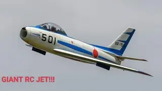 RC Japanese F86 at Top Gun 2023