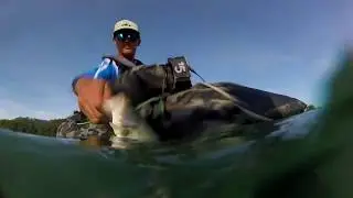 BASSFISHING DA BELLYBOAT!!
