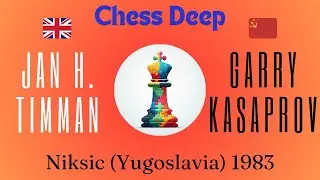 Jan Timman vs Garry Kasparov. Niksic (Yugoslavia) 1983.