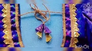 Latest back neck design blouse #trending #fashion #tailoring #blousedesign #stitching #viral #saree 