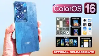 Официальное обновление Oppo Reno 11F ColorOS 16 до Android 16