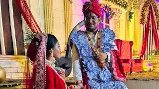 Varmalaa bhi ho gyi @madvikvlogs1296 ki (vlog-16) shaadi @Dolly02 @manishblogar990