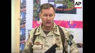 Ceremony for handover from one US force to another