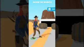 Avoid The Barrels | #failrun #fail #gameplay #shortsfeed #viral