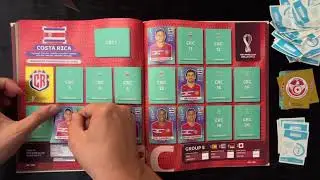 Qatar 2022 Sticker Album Part 3 #worldcup #panini #stickeralbum #stickers  #qatar2022 #raffles