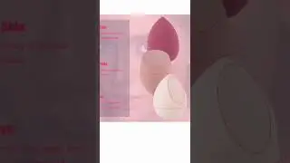4 pcs makeup sponges review - How to use beauty blender sponge. #makeupsponge #shorts #viralvideo