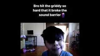 Bro broke the sound barrier 💀💀