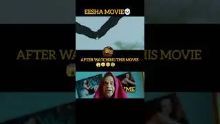 😱😱😱 #eesha#horror #tention #youtubeshort #ytshort #thrigun #hebbapatel #movie 😰