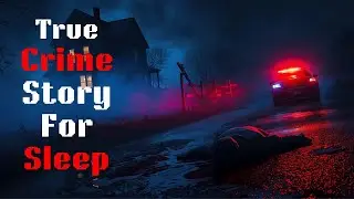 True Crime Stories for Sleep with Rain Sounds | Black Screen | 5 Stories