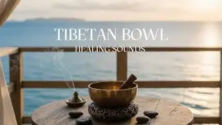 Meditation 🧘🏻 Relax Healing Tibetan bows || Background sounds || relax study work sleep 