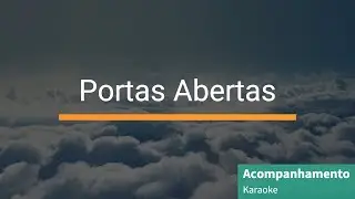 Portas Abertas - Acompanhamento / Karaoke / playback (Bateria)