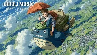 Relaxing Ghibli Piano Music for Study & Sleep ~ Joe Hisaishi Anime Piano Covers