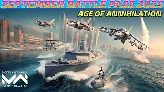 Modern Warships September Battle Pass 2025 | Modern Warships New BattlePass