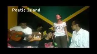 Poetic Island - Locked Out From Heaven  ( acoustic cover).avi